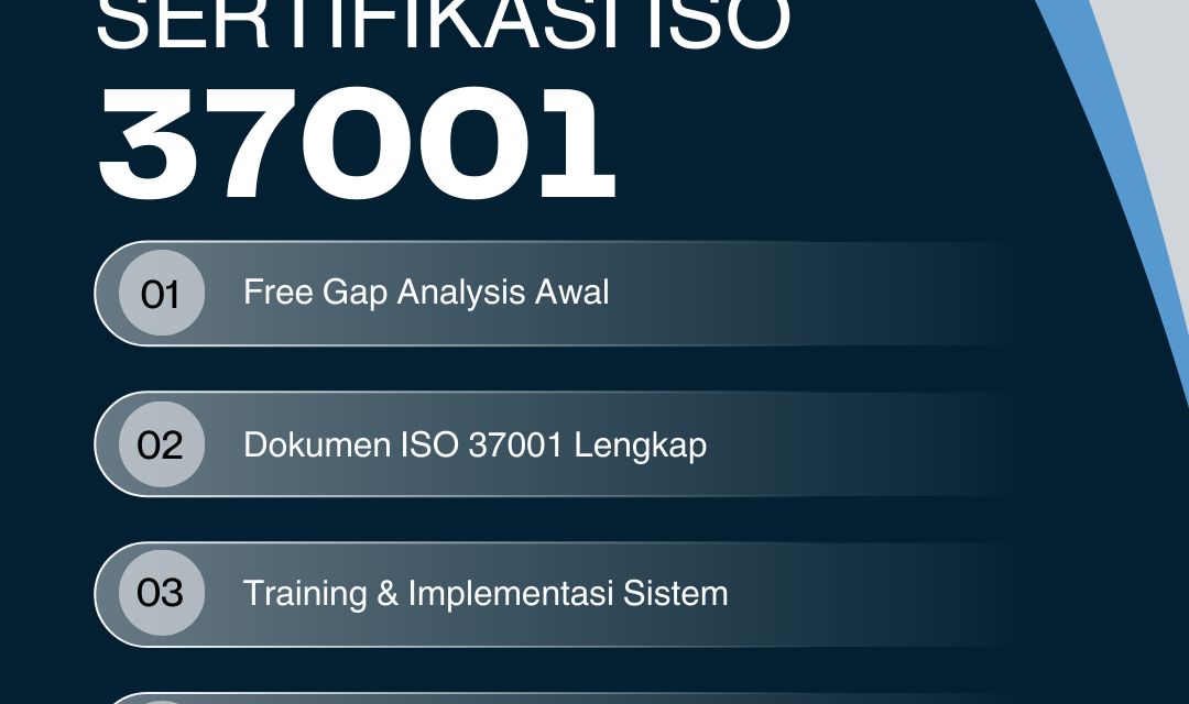 Biaya Sertifikasi ISO 37001 Terdekat Promo Tahun Baru 2026