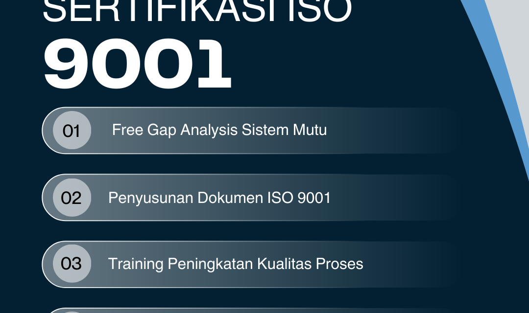Biaya Sertifikasi ISO 9001 Terdekat